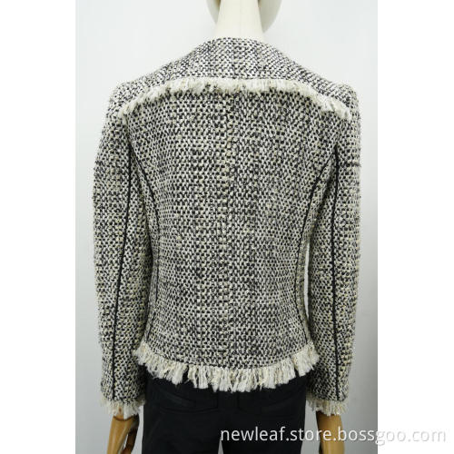 ladies tassel long sleeve Jacket